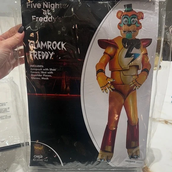 Spirit Glamrock Freddy Costume with Bold Colors - Picture 3 of 4